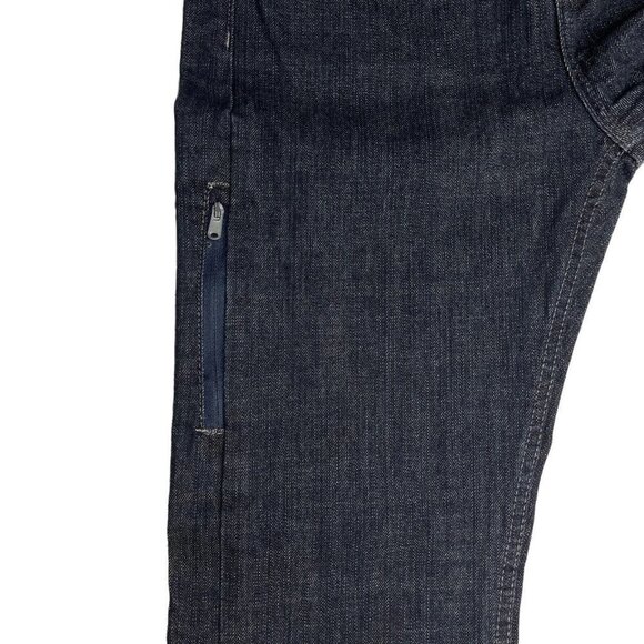 LEVI STRAUSS 562 Loose Taper Boy's 2-Toned Jeans 16 Reg Black Pockets Side‎ Zip - Picture 6 of 16